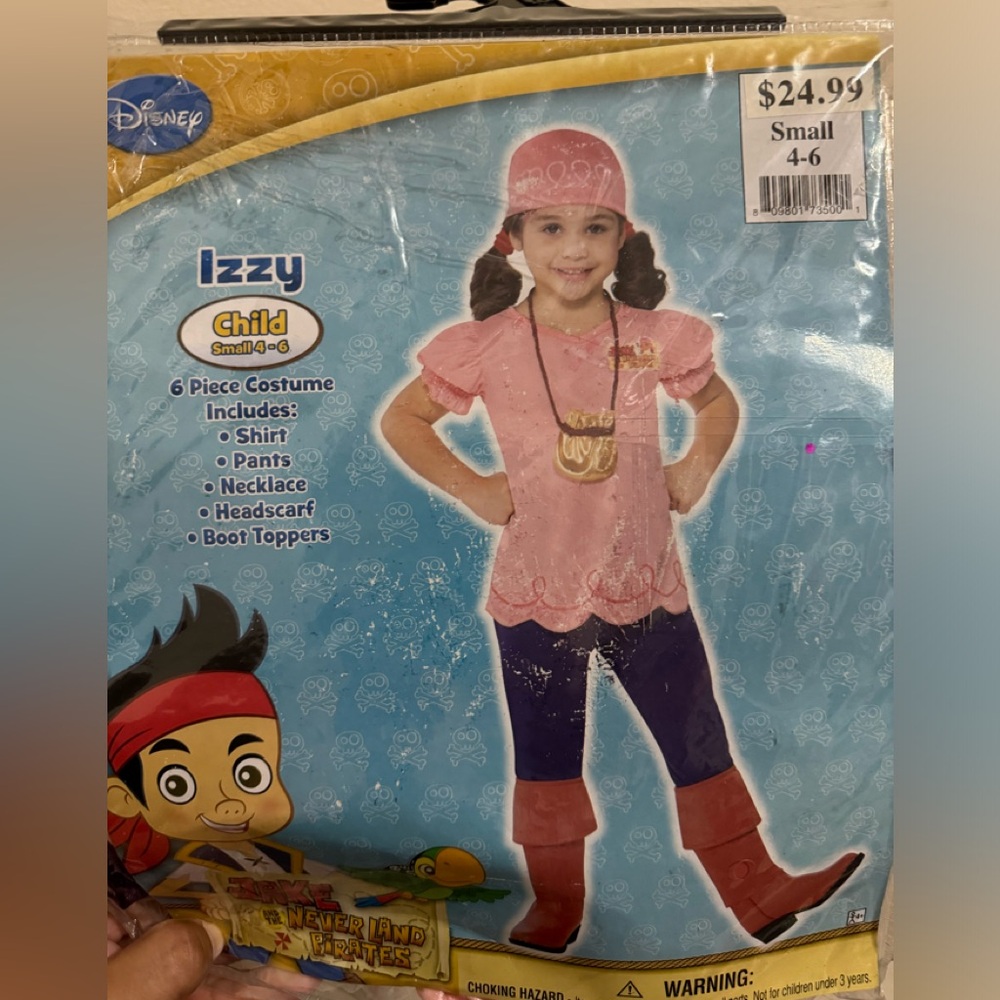 Halloween Child Costume, Disney Izzy Costume